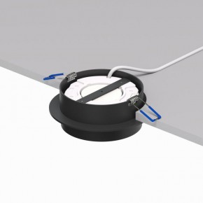 DK2090-BK Встраиваемый светильник FLAT, IP 20, до 15 Вт, GX53, LED, черный, алюминий в Ревде - revda.ok-mebel.com | фото 4