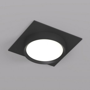 DK2091-BK Встраиваемый светильник FLAT, IP 20, до 15 Вт, GX53, LED, черный, алюминий в Ревде - revda.ok-mebel.com | фото