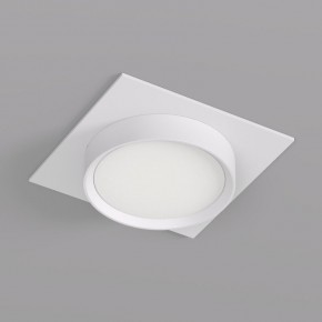 DK2091-WH Встраиваемый светильник FLAT, IP 20, до 15 Вт, GX53, LED, белый, алюминий в Ревде - revda.ok-mebel.com | фото 2