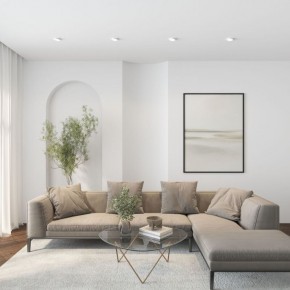 DK2091-WH Встраиваемый светильник FLAT, IP 20, до 15 Вт, GX53, LED, белый, алюминий в Ревде - revda.ok-mebel.com | фото 5