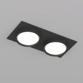 DK2092-BK Встраиваемый светильник FLAT, IP 20, до 15 Вт, GX53, LED, черный, алюминий в Ревде - revda.ok-mebel.com | фото 4