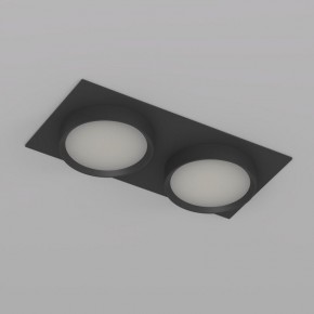 DK2092-BK Встраиваемый светильник FLAT, IP 20, до 15 Вт, GX53, LED, черный, алюминий в Ревде - revda.ok-mebel.com | фото 5