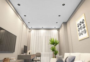 DK2120-BK Встраиваемый светильник, IP 20, 50 Вт, GU10, черный, алюминий в Ревде - revda.ok-mebel.com | фото 6