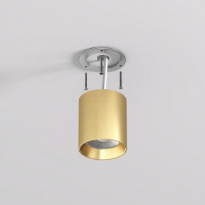 DK2610-SB Накладной светильник SHINE TUBE со светодиодом, D70*H80, IP20, 3000К, 10W, RA?90, сатинированная латунь, алюминий в Ревде - revda.ok-mebel.com | фото 3