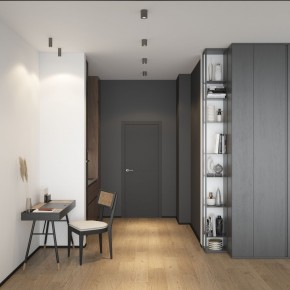 DK2615-DN Накладной светильник SHINE TUBE со светодиодом, D45*H115, IP20, 3000К, 7W, RA?90, темный никель, алюминий в Ревде - revda.ok-mebel.com | фото 4