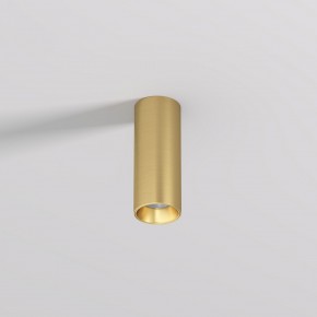 DK2615-SB Накладной светильник SHINE TUBE со светодиодом, D45*H115, IP20, 3000К, 7W, RA?90, сатинированная латунь, алюминий в Ревде - revda.ok-mebel.com | фото 2
