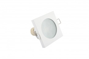 DK3014-WH Встраиваемый светильник влагозащ., IP 44, 50 Вт, GU10, белый, алюминий в Ревде - revda.ok-mebel.com | фото 4
