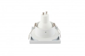 DK3014-WH Встраиваемый светильник влагозащ., IP 44, 50 Вт, GU10, белый, алюминий в Ревде - revda.ok-mebel.com | фото 5