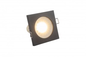 DK3015-BK Встраиваемый светильник влагозащ., IP 44, 50 Вт, GU10, черный, алюминий в Ревде - revda.ok-mebel.com | фото 3