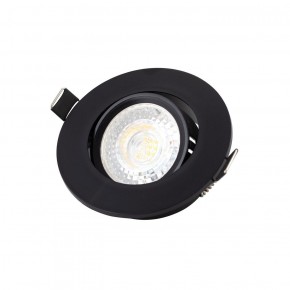 DK3020-BK Встраиваемый светильник, IP 20, 10 Вт, GU5.3, LED, черный, пластик в Ревде - revda.ok-mebel.com | фото