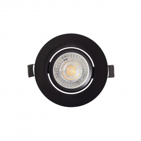 DK3020-BK Встраиваемый светильник, IP 20, 10 Вт, GU5.3, LED, черный, пластик в Ревде - revda.ok-mebel.com | фото