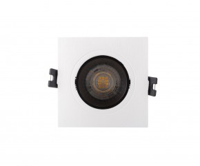 DK3021-WB Встраиваемый светильник, IP 20, 10 Вт, GU5.3, LED, белый/черный, пластик в Ревде - revda.ok-mebel.com | фото