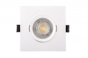 DK3021-WH Встраиваемый светильник, IP 20, 10 Вт, GU5.3, LED, белый, пластик в Ревде - revda.ok-mebel.com | фото 2