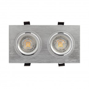 DK3022-CM Встраиваемый светильник, IP 20, 10 Вт, GU5.3, LED, серый, пластик в Ревде - revda.ok-mebel.com | фото