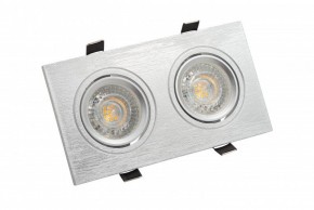 DK3022-CM Встраиваемый светильник, IP 20, 10 Вт, GU5.3, LED, серый, пластик в Ревде - revda.ok-mebel.com | фото 3