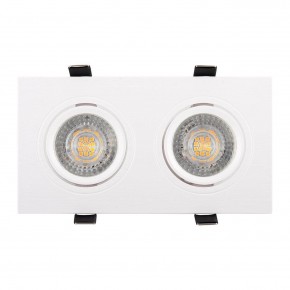 DK3022-WH Встраиваемый светильник, IP 20, 10 Вт, GU5.3, LED, белый, пластик в Ревде - revda.ok-mebel.com | фото 2