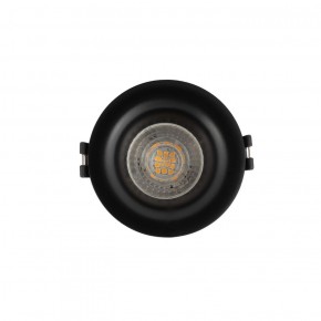 DK3024-BK Встраиваемый светильник, IP 20, 10 Вт, GU5.3, LED, черный, пластик в Ревде - revda.ok-mebel.com | фото 2