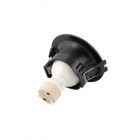 DK3024-BK Встраиваемый светильник, IP 20, 10 Вт, GU5.3, LED, черный, пластик в Ревде - revda.ok-mebel.com | фото 4