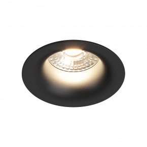 DK3024-BK Встраиваемый светильник, IP 20, 10 Вт, GU5.3, LED, черный, пластик в Ревде - revda.ok-mebel.com | фото