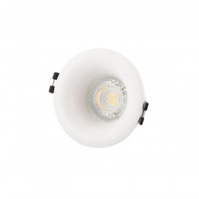 DK3024-WH Встраиваемый светильник, IP 20, 10 Вт, GU5.3, LED, белый, пластик в Ревде - revda.ok-mebel.com | фото 1