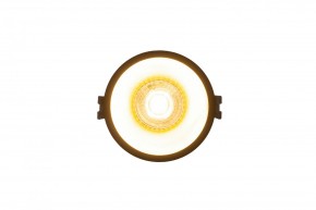 DK3026-BG Встраиваемый светильник, IP 20, 10 Вт, GU5.3, LED, черный/золотой, пластик в Ревде - revda.ok-mebel.com | фото 2