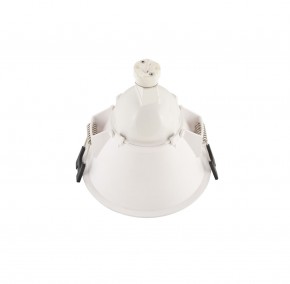 DK3026-WB Встраиваемый светильник, IP 20, 10 Вт, GU5.3, LED, белый/черный, пластик в Ревде - revda.ok-mebel.com | фото 4