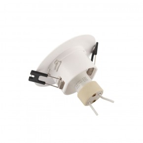 DK3028-WH Встраиваемый светильник, IP 20, 10 Вт, GU5.3, LED, белый, пластик в Ревде - revda.ok-mebel.com | фото 3