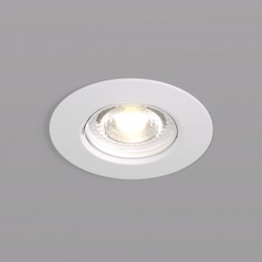 DK3028-WH Встраиваемый светильник, IP 20, 10 Вт, GU5.3, LED, белый, пластик в Ревде - revda.ok-mebel.com | фото