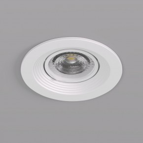 DK3029-WH Встраиваемый светильник, IP 20, 10 Вт, GU5.3, LED, белый, пластик в Ревде - revda.ok-mebel.com | фото 4
