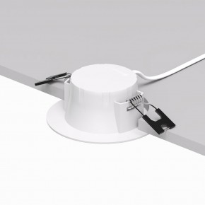 DK3046-WH Встраиваемый светильник, IP 20, 5Вт, LED, белый, пластик в Ревде - revda.ok-mebel.com | фото 4