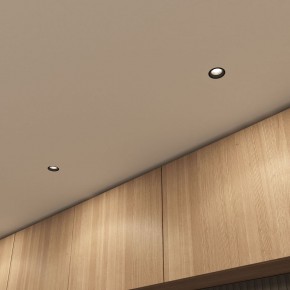 DK3055-BK Встраиваемый светильник, IP 20, 10 Вт, GU5.3, LED, черный, пластик в Ревде - revda.ok-mebel.com | фото 4