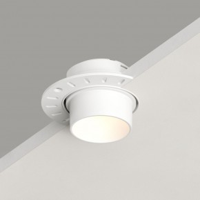 DK3056-WH Встраиваемый светильник под шпатлевку, IP20, до 15 Вт, LED, GU5,3, белый, пластик в Ревде - revda.ok-mebel.com | фото 2