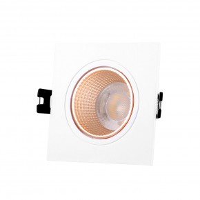 DK3071-WBR Встраиваемый светильник, IP 20, 10 Вт, GU5.3, LED, белый/бронзовый, пластик в Ревде - revda.ok-mebel.com | фото