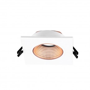 DK3071-WBR Встраиваемый светильник, IP 20, 10 Вт, GU5.3, LED, белый/бронзовый, пластик в Ревде - revda.ok-mebel.com | фото 2