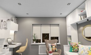 DK3072-BK+WH Встраиваемый светильник, IP 20, 10 Вт, GU5.3, LED, черный/белый, пластик в Ревде - revda.ok-mebel.com | фото 2