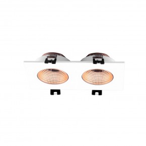 DK3072-WBR Встраиваемый светильник, IP 20, 10 Вт, GU5.3, LED, белый/бронзовый, пластик в Ревде - revda.ok-mebel.com | фото 2