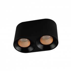 DK3096-BK+BR Светильник накладной IP 20, 10 Вт, GU5.3, LED, черный/бронзовый, пластик в Ревде - revda.ok-mebel.com | фото