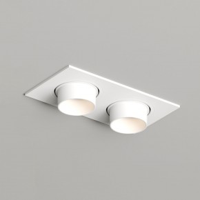 DK3122-WH Встраиваемый светильник, IP20, до 15 Вт, LED, GU5,3, белый, пластик в Ревде - revda.ok-mebel.com | фото