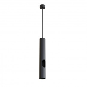 DK4045-BK Подвесной светильник, с декоративным вырезом, IP 20, до 15 Вт, LED, GU10, черный, алюминий в Ревде - revda.ok-mebel.com | фото