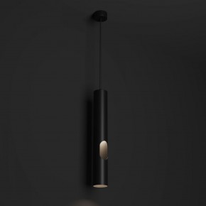 DK4045-BK Подвесной светильник, с декоративным вырезом, IP 20, до 15 Вт, LED, GU10, черный, алюминий в Ревде - revda.ok-mebel.com | фото 2