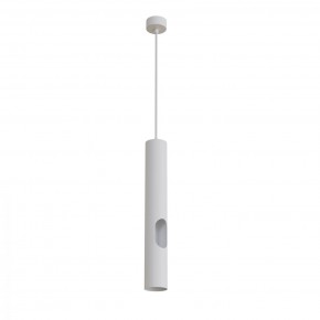 DK4045-WH Подвесной светильник, с декоративным вырезом, IP 20, до 15 Вт, LED, GU10, белый, алюминий в Ревде - revda.ok-mebel.com | фото