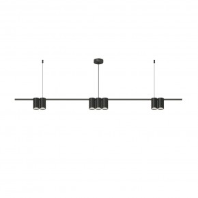 DK4063-BK Подвесной светильник ORBIT, IP20, 7xGU10 LED до 15 Вт, черный матовый, алюминий в Ревде - revda.ok-mebel.com | фото 3