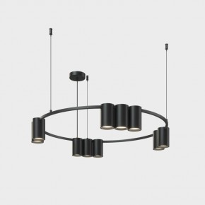 DK4065-BK Подвесной светильник ORBIT, IP20, 10xGU10 LED до 15 Вт, черный матовый, алюминий в Ревде - revda.ok-mebel.com | фото