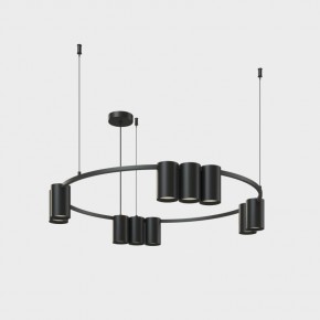 DK4065-BK Подвесной светильник ORBIT, IP20, 10xGU10 LED до 15 Вт, черный матовый, алюминий в Ревде - revda.ok-mebel.com | фото 2