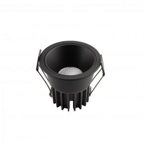 DK4500-BK Встраиваемый светильник, IP 20, 12 Вт, LED 3000, черный, алюминий в Ревде - revda.ok-mebel.com | фото