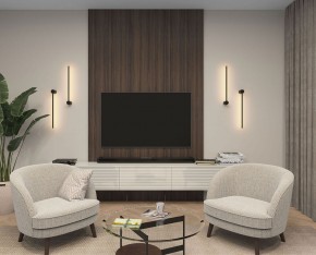 DK5010-BK Бра 600 мм, 3000К, IP20, 5 Вт, черный, алюминий в Ревде - revda.ok-mebel.com | фото 5