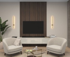 DK5012-SG Бра 800 мм, 3000К, IP20,7 Вт, матовое золото в Ревде - revda.ok-mebel.com | фото 5