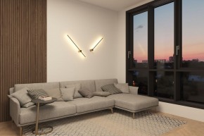 DK5012-SG Бра 800 мм, 3000К, IP20,7 Вт, матовое золото в Ревде - revda.ok-mebel.com | фото 7