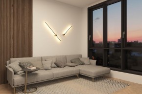 DK5014-SG Бра 1000 мм, 3000К, IP20, 12 Вт, матовое золото в Ревде - revda.ok-mebel.com | фото 7