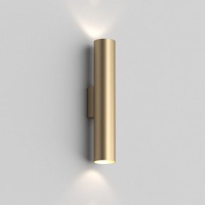 DK5022-SG Настенный светильник, IP20, до 15 Вт, LED, 2xGU10, матовое золото, алюминий в Ревде - revda.ok-mebel.com | фото